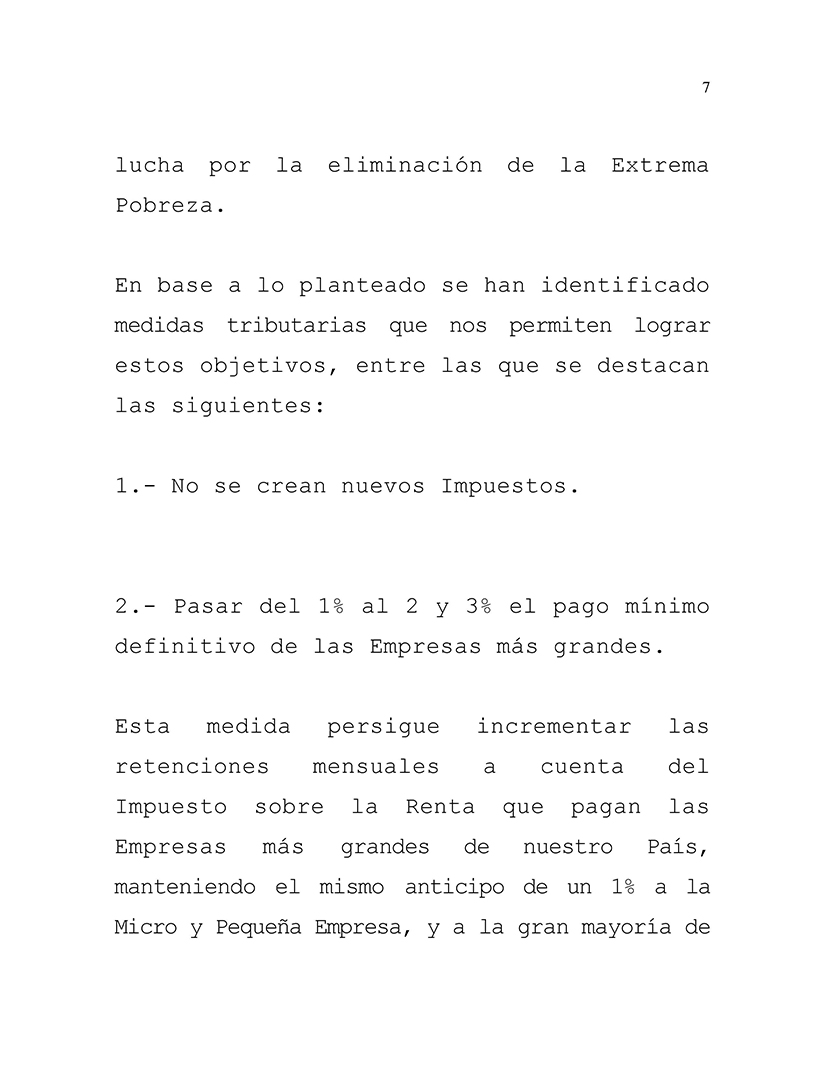 una reforma fiscal para proteger los derechos de las familias nicaragüenses